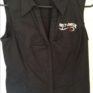 Women’s fitted Harley Davidson vest